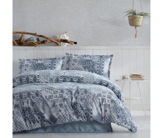 Lenjerie de pat ranforce clasy king size (pava) Lenjerie de pat ranforce clasy king size (pava)